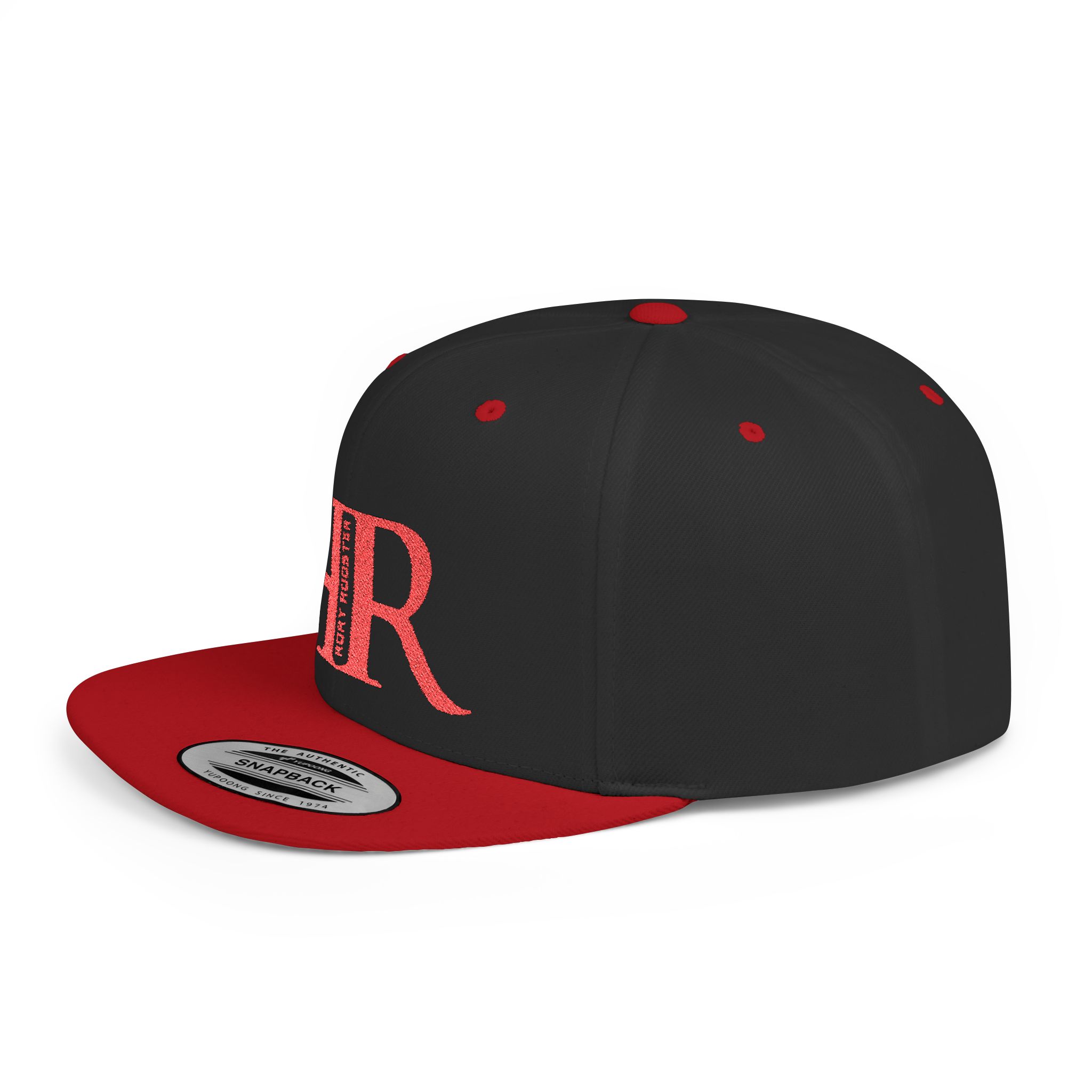 Snapback Cap - Structured, High-Profile, Flat Bill Design for Adults - Image 11