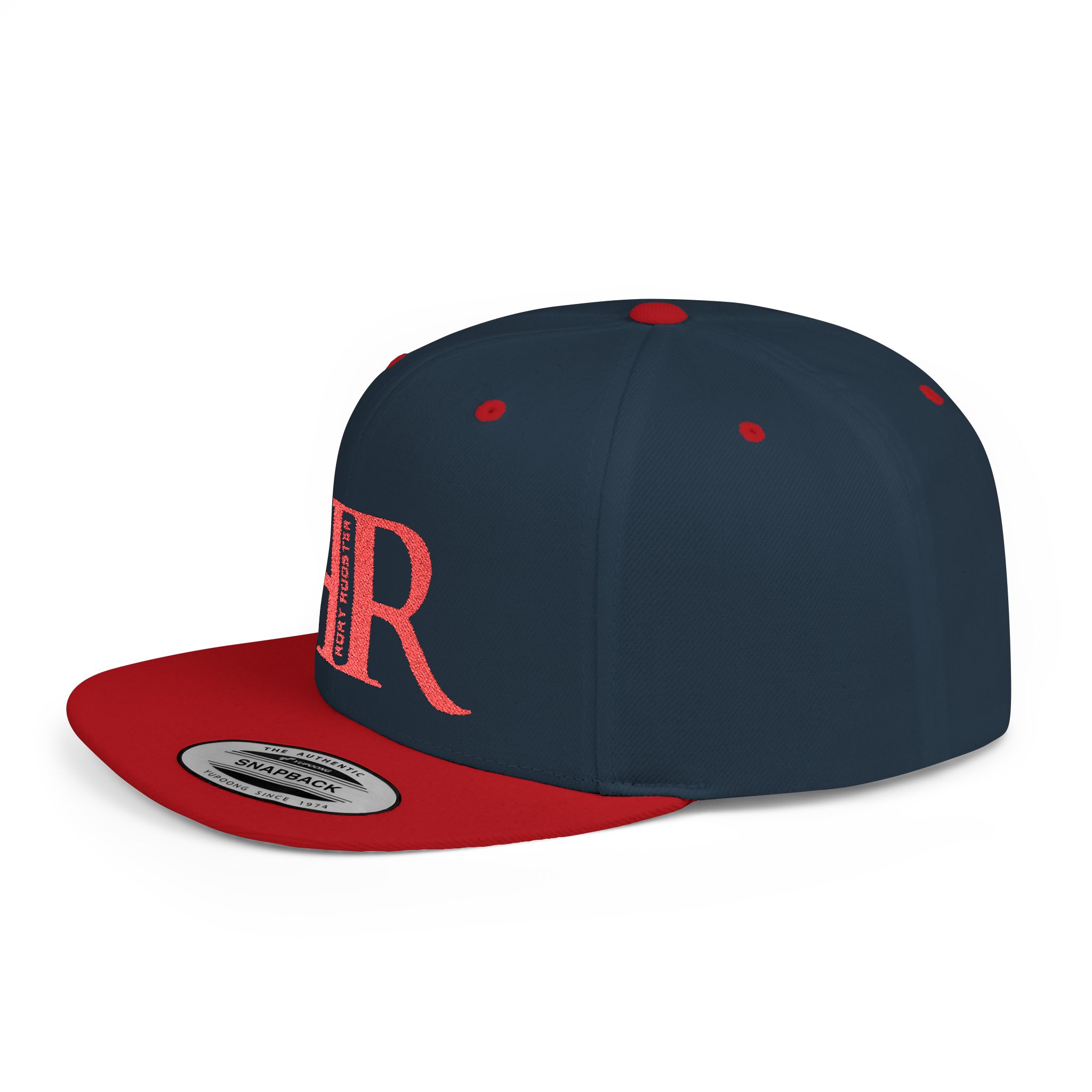 Snapback Cap - Structured, High-Profile, Flat Bill Design for Adults - Image 7
