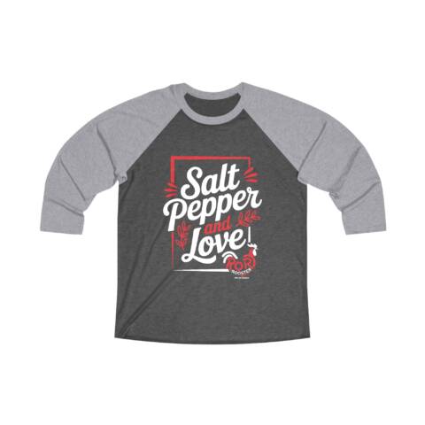 Salt Pepper Love Raglan Tee