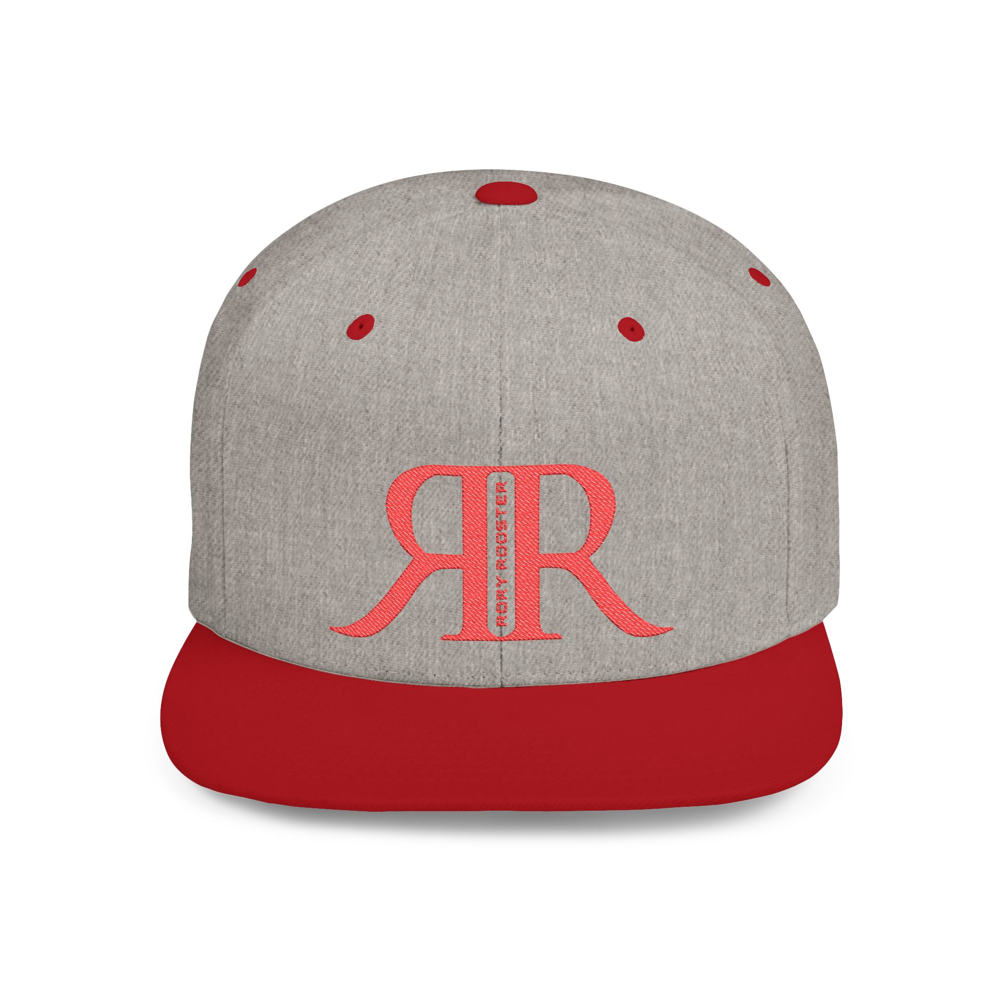 Snapback Cap - Structured, High-Profile, Flat Bill Design for Adults