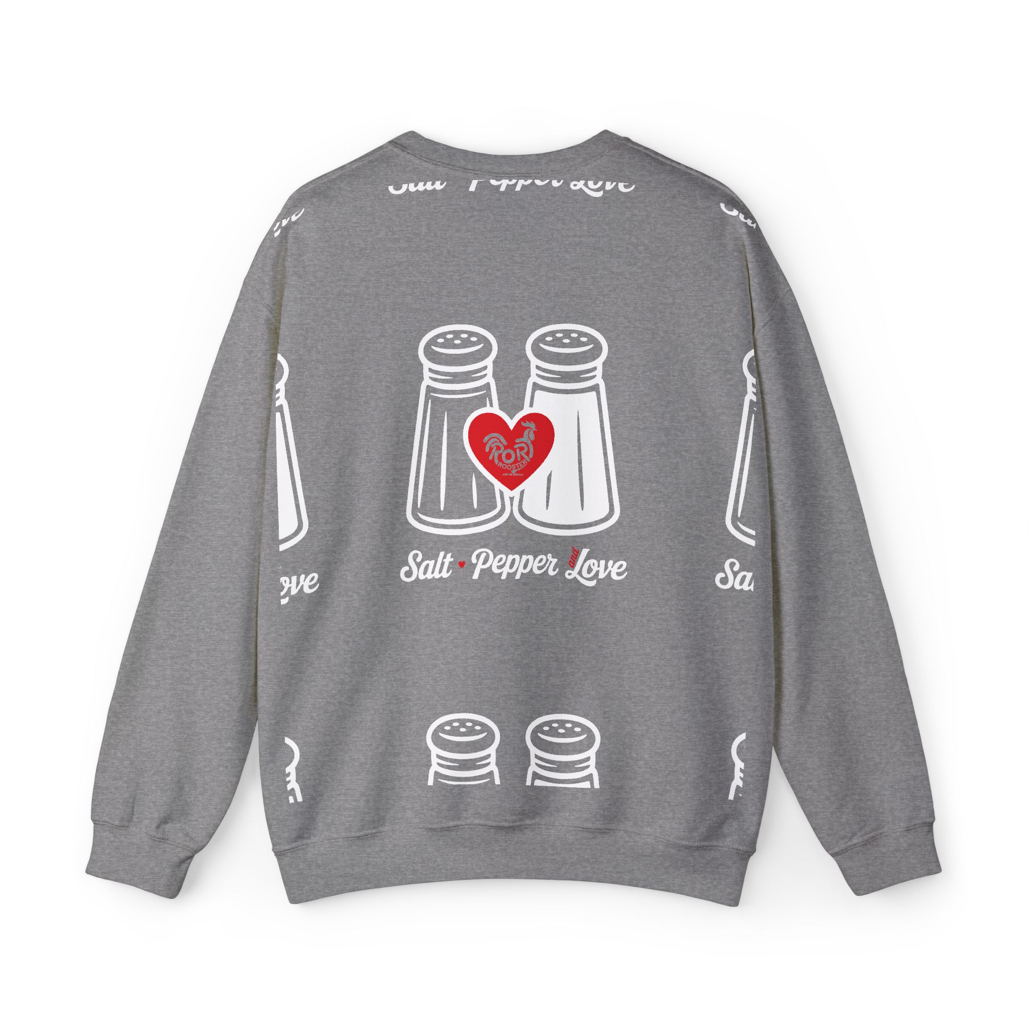 Salt & Pepper Love Crewneck Sweatshirt for Food Lovers - Image 4