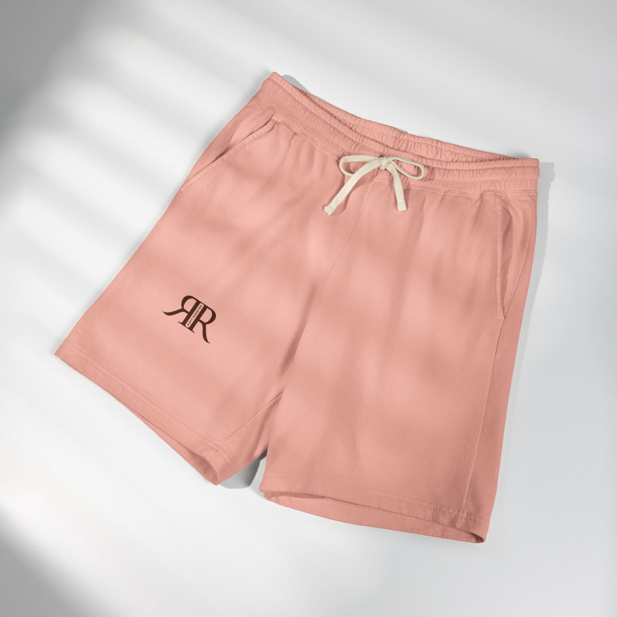 Rory Rooster RR Logo Unisex Garment-Dyed Fleece Sweat Shorts - Image 2